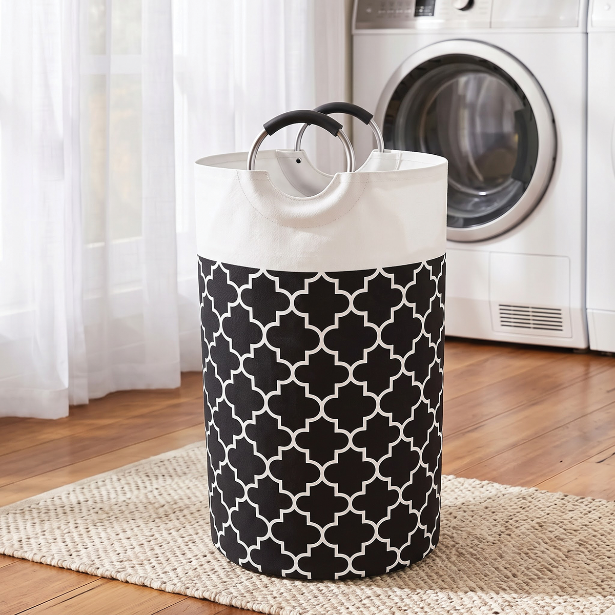 Laundry Basket - Black - Royalratri