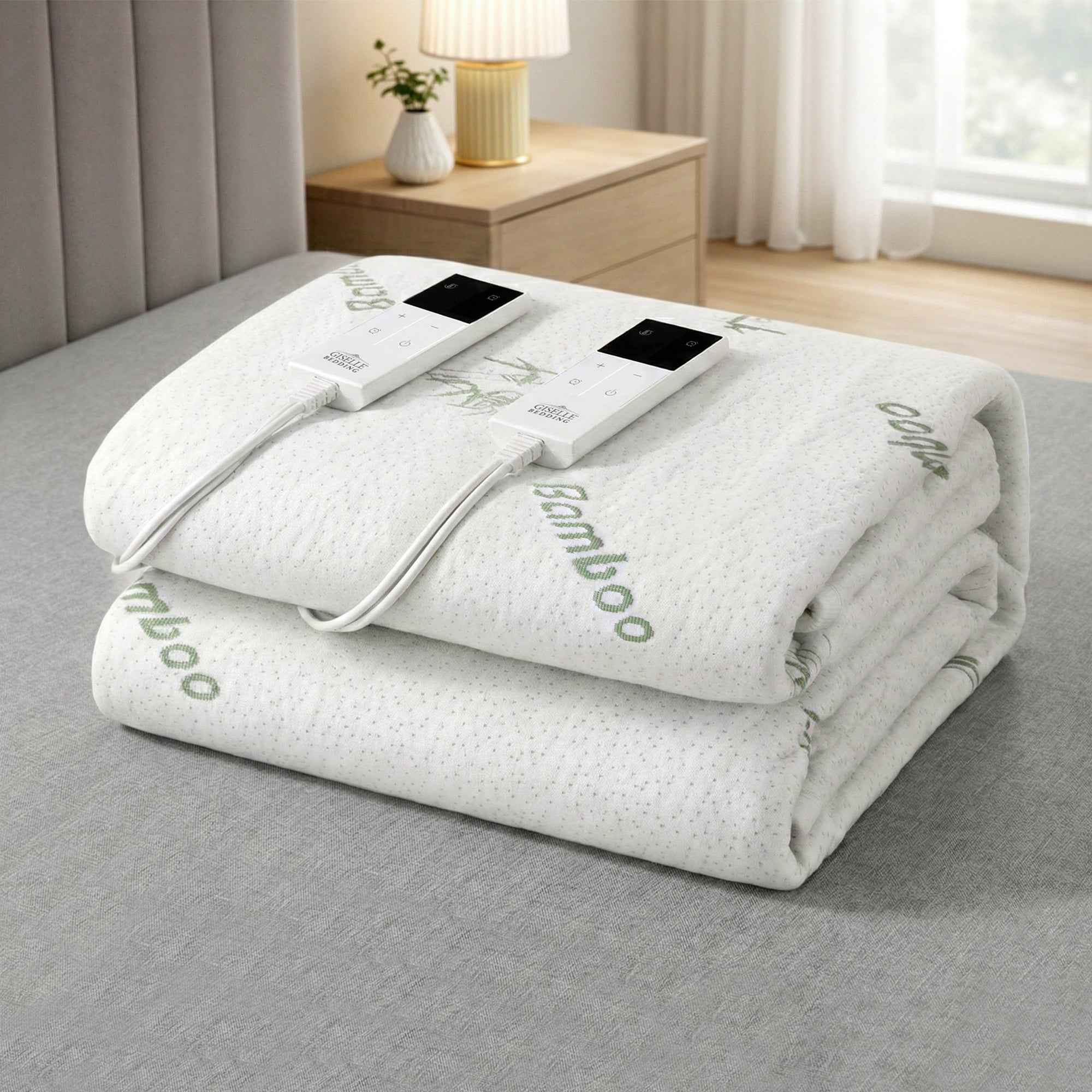 Winter Electric Blanket Bamboo Fabric Double
