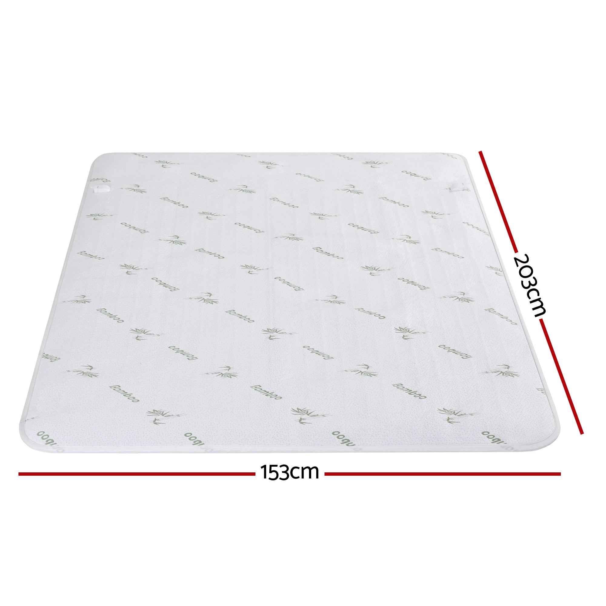 Winter Electric Blanket Bamboo Fabric Queen