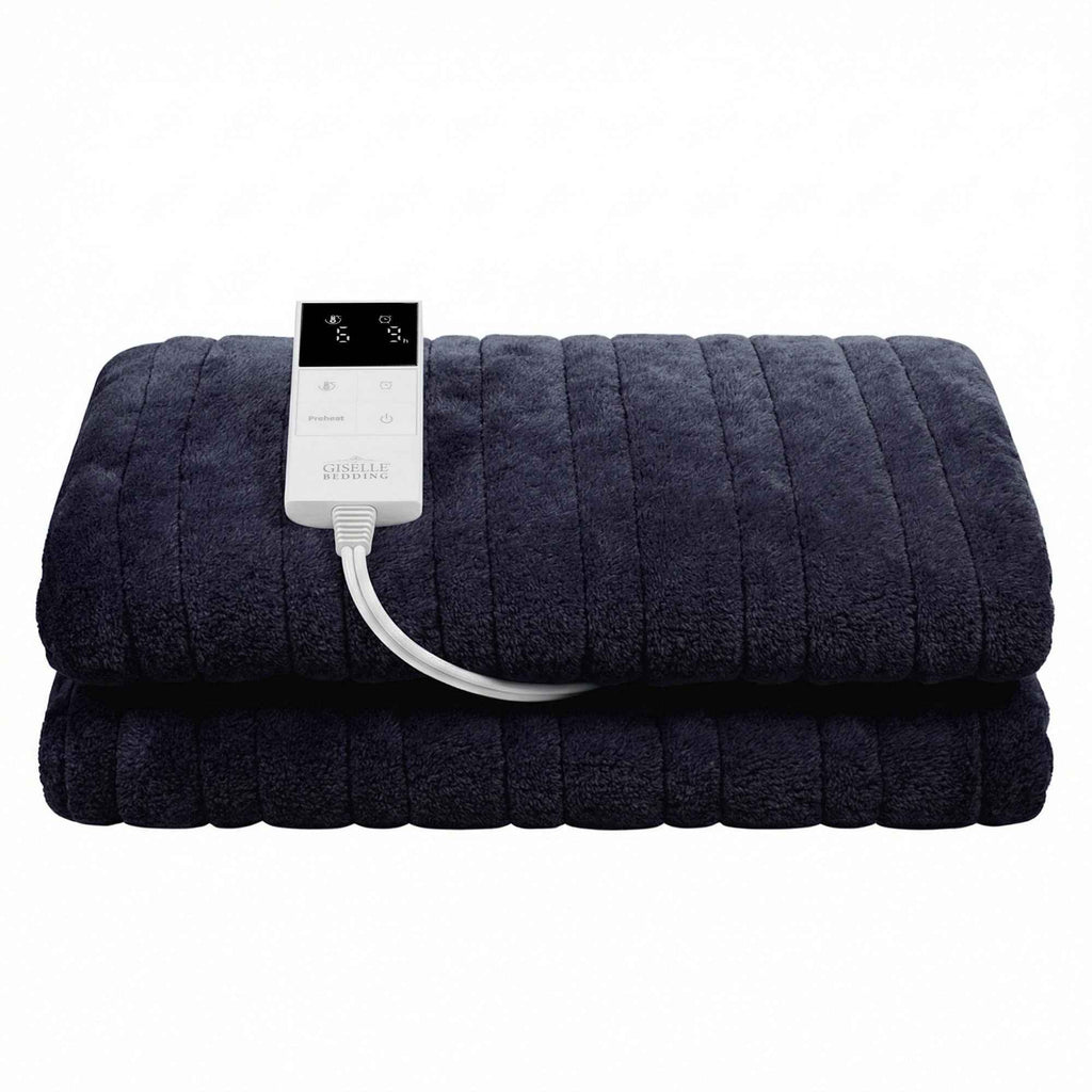 Electric Throw Blanket Charcoal