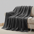 Electric Throw Blanket Grey