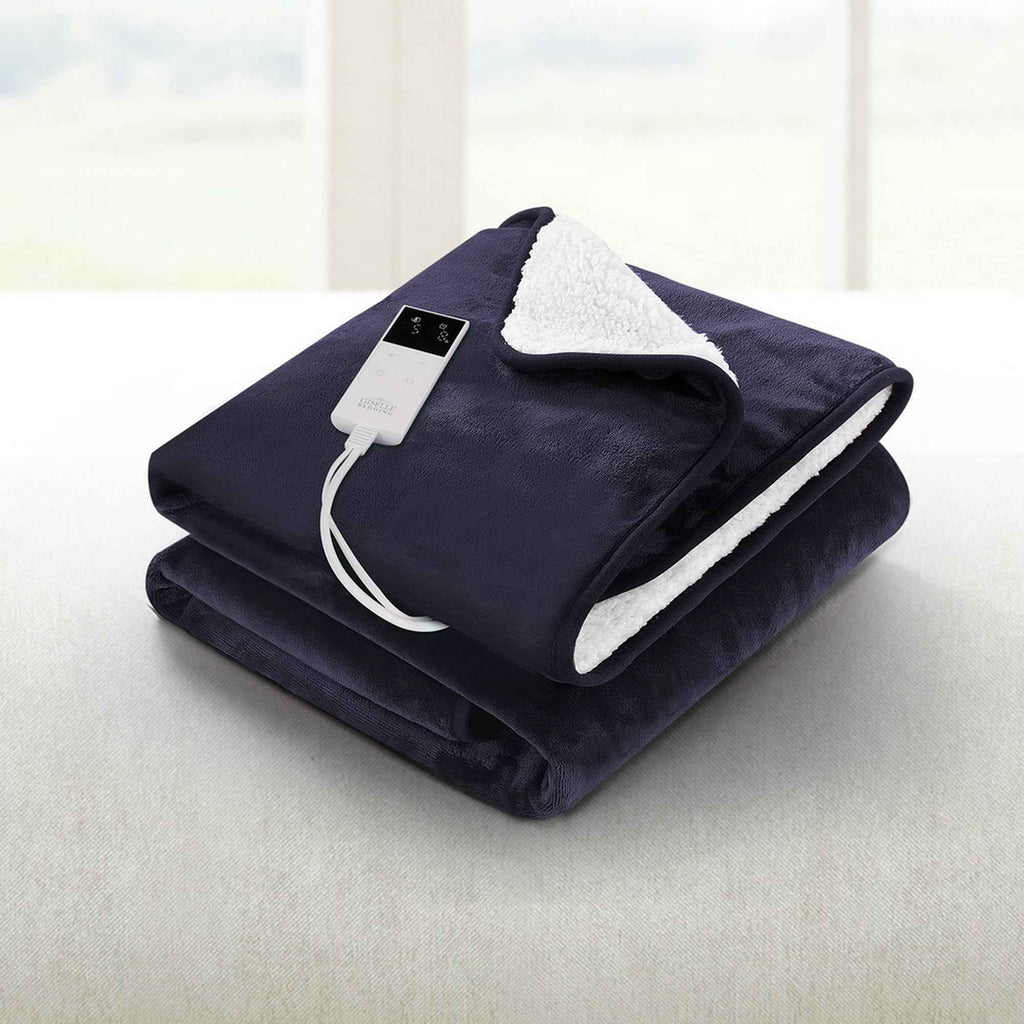 Electric Throw Blanket Charcoal