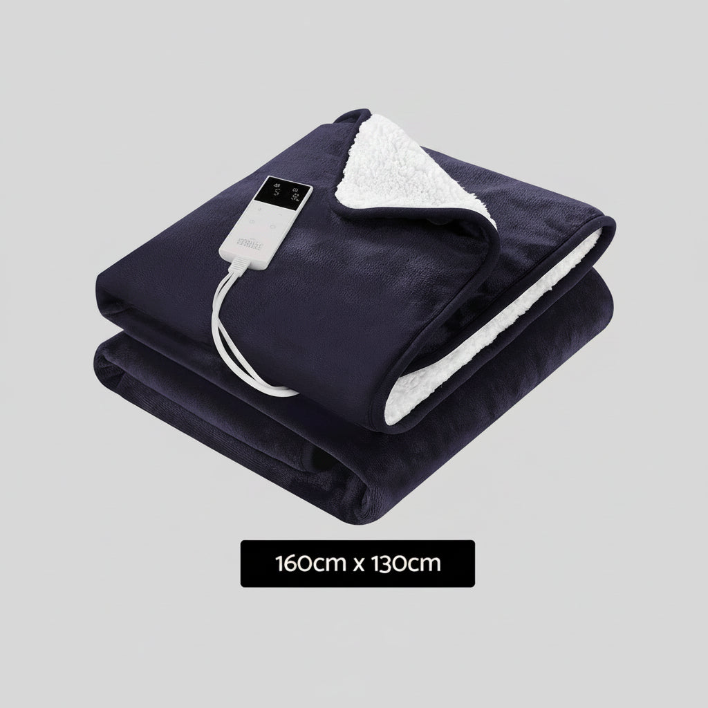 Electric Throw Blanket Charcoal