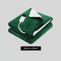Electric Throw Blanket Green
