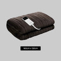 Electric Throw Blanket  Chocolate
