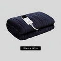 Electric Throw Blanket Charcoal