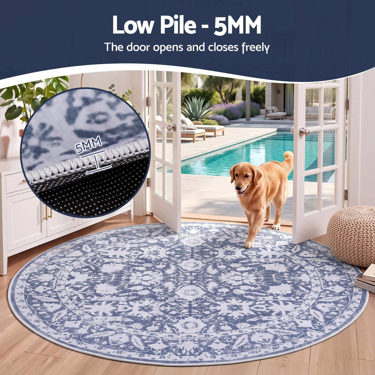 Artiss  Roung Rugs