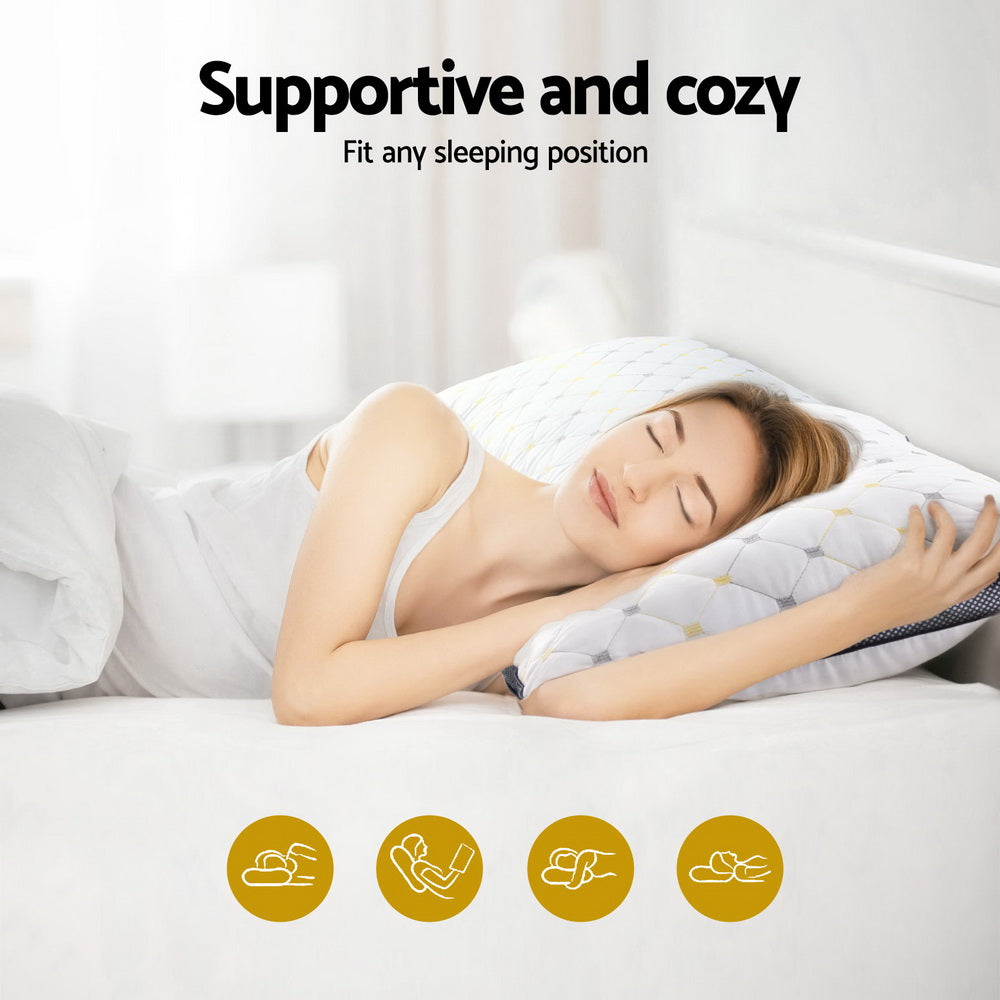 Giselle Pillows Microfiber 2 Pack - Royalratri