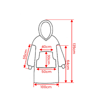 Cozy Warm Blanket Hoodie for Kids