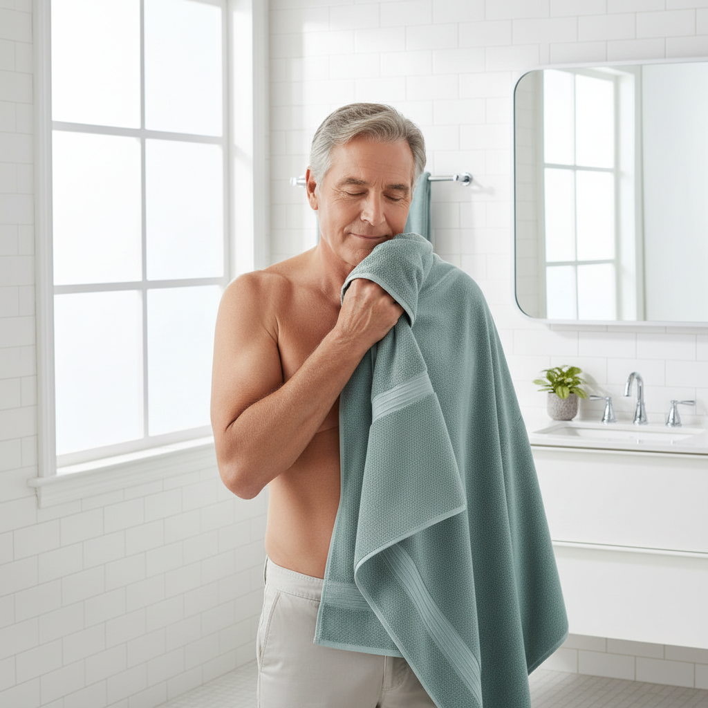 Luxury 4 Piece Bath Towel Set