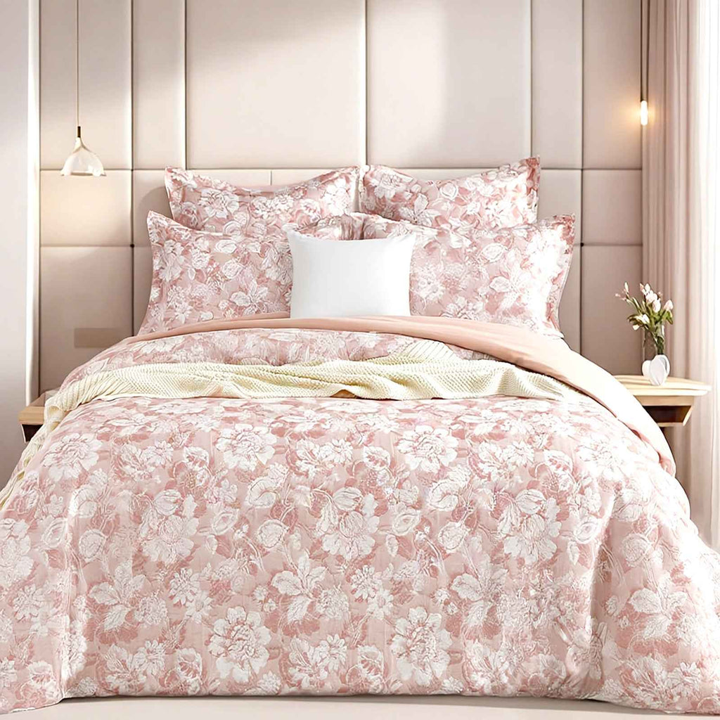 Jacquard Quilt Cover Set Double