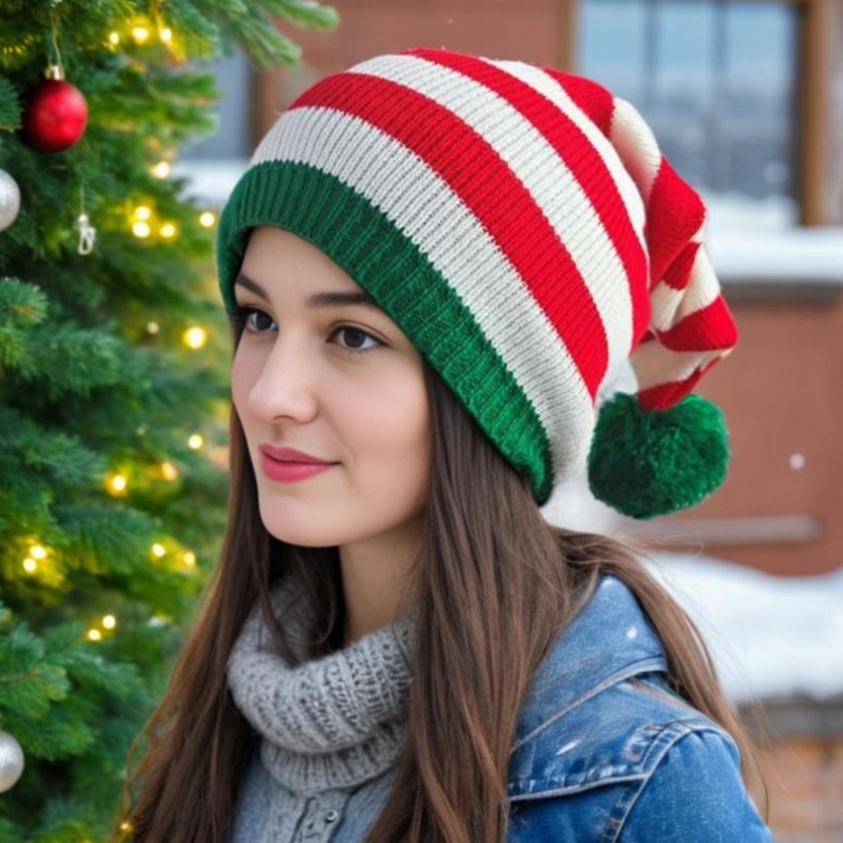 Hats - 6 pieces - Santa hats - Three styles of Santa hats - One size - Unisex - Christmas accessories/decorations