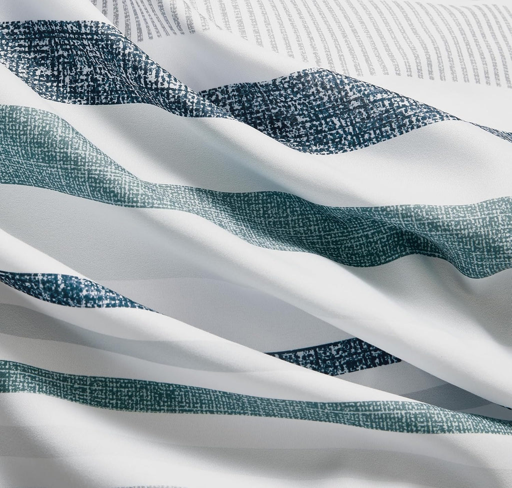 PRINT MICROFIBRE QUILT COVER SET DOUBLE