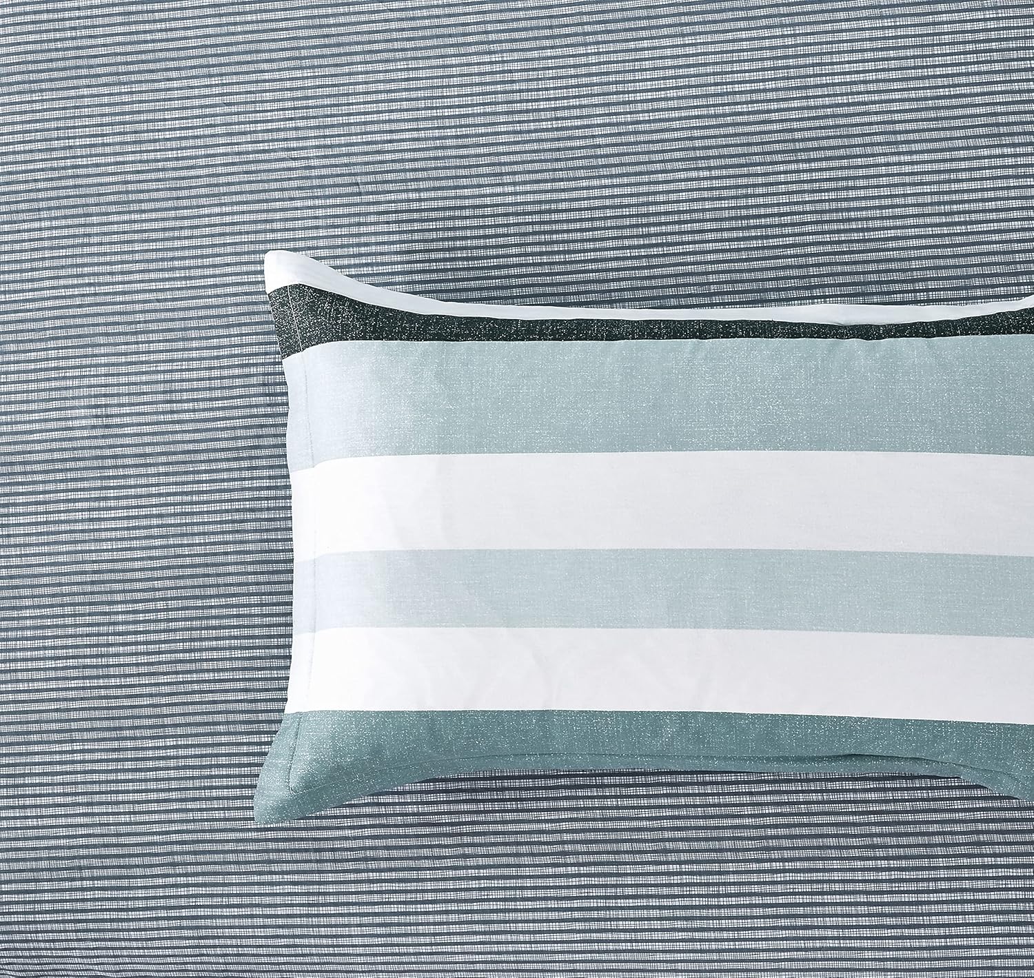 REVERSIBLE PRINTED QUILT COVER SET NATHAN  KING