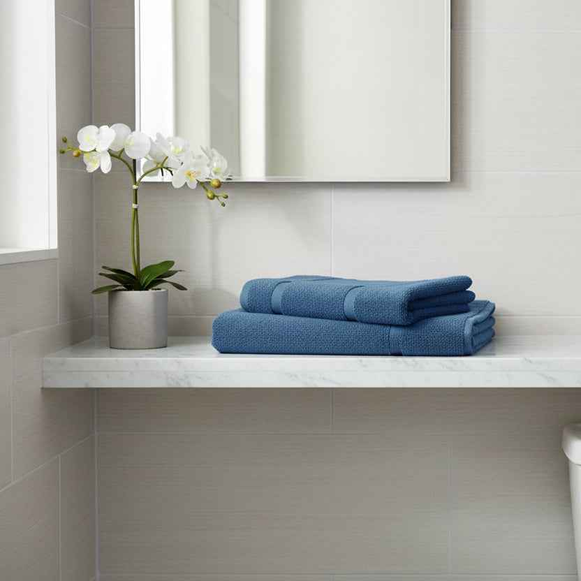 Bath Mat Blue Jewel