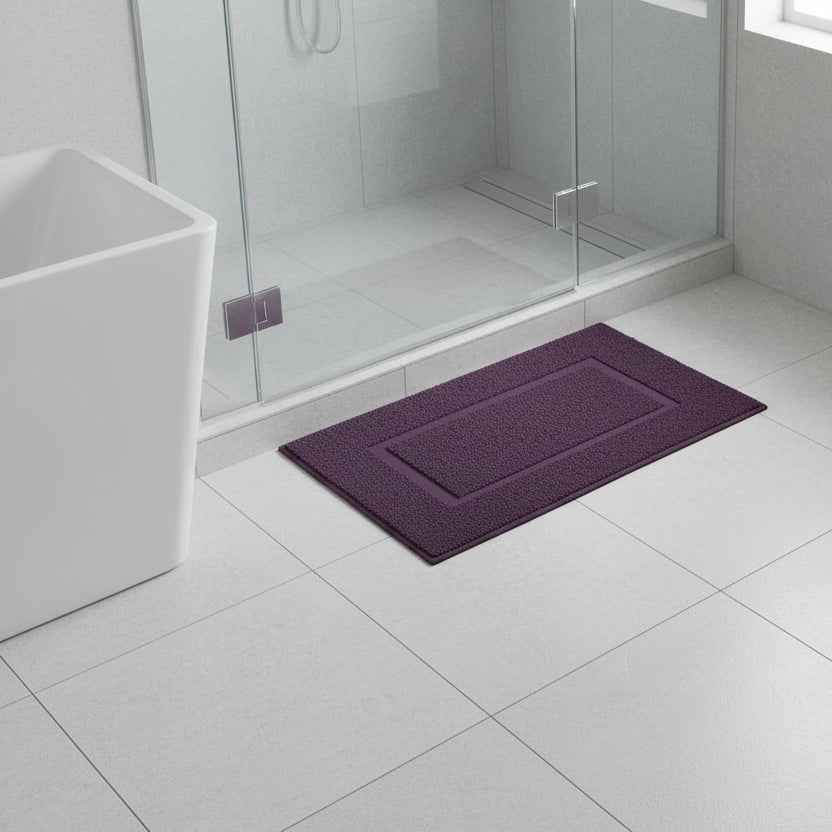 Bath Mat Plum