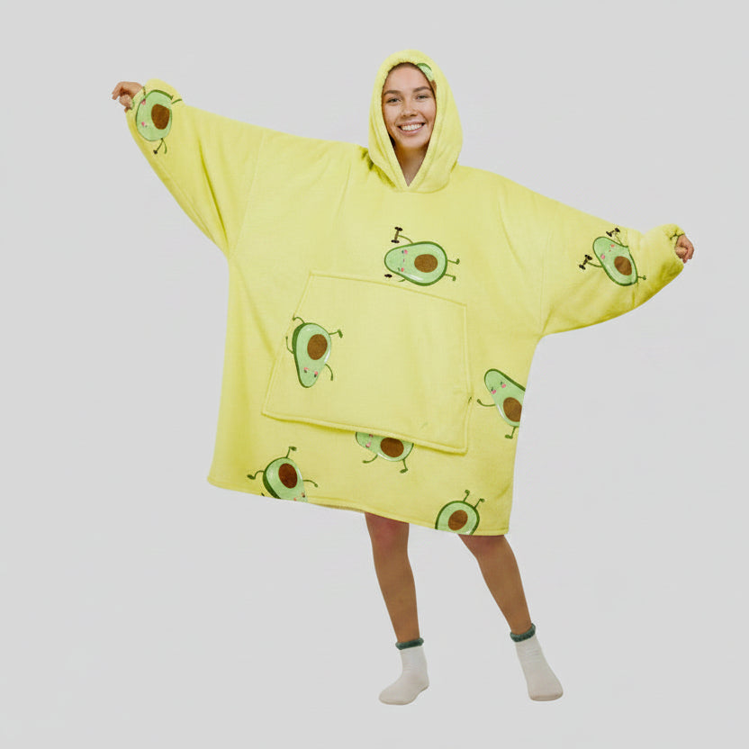 Cozy Warm Blanket Hoodie for Kids