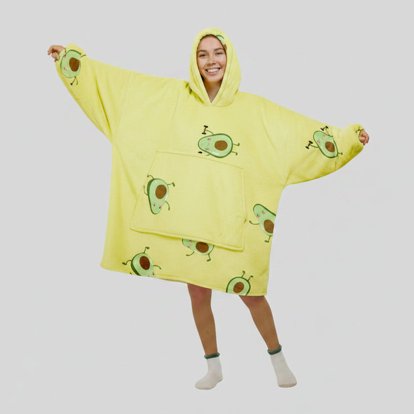Cozy Warm Blanket Hoodie for Kids
