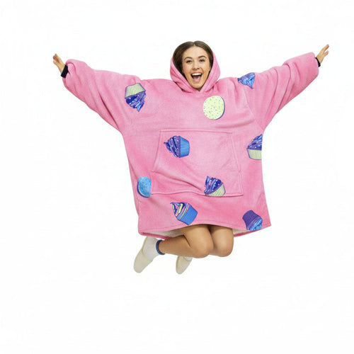 COZY WARM BLANKET HOODIE KID'S