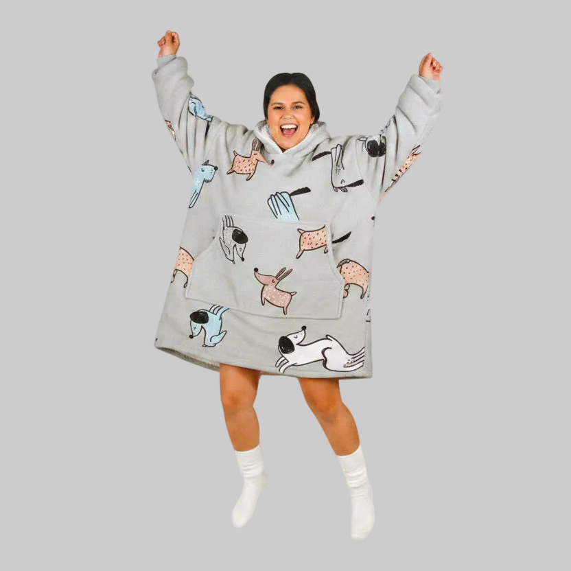 Cozy Warm Blanket Hoodie for Kids
