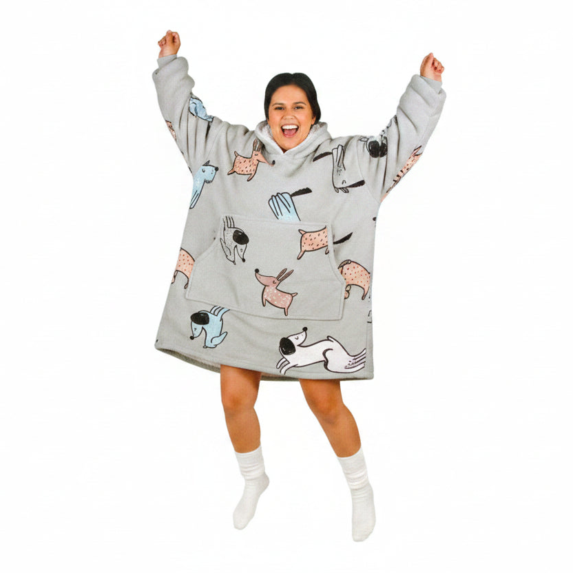 Cozy Warm Blanket Hoodie for Kids