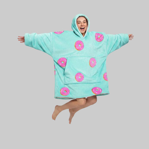 COZY WARM BLANKET HOODIE KID'S