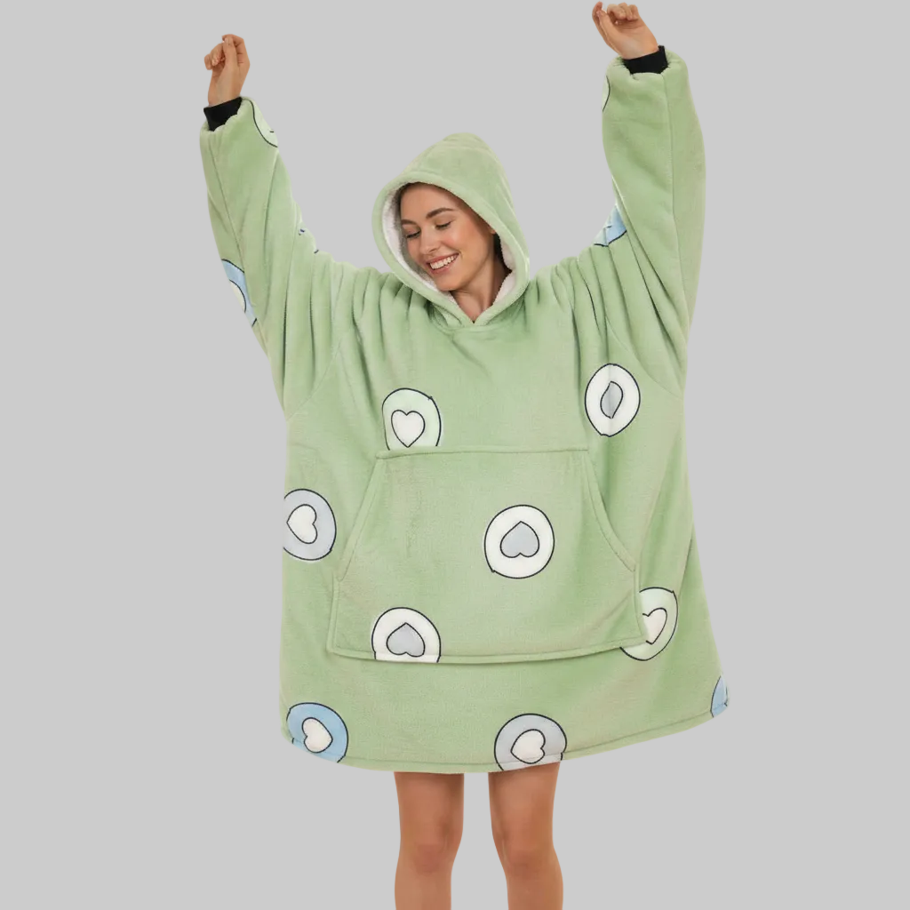 Cozy Warm Blanket Hoodie for Kids