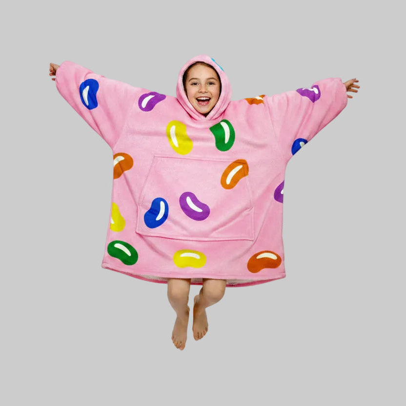 COZY WARM BLANKET HOODIE KID'S