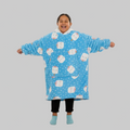 Cozy Warm Blanket Hoodie for Kids