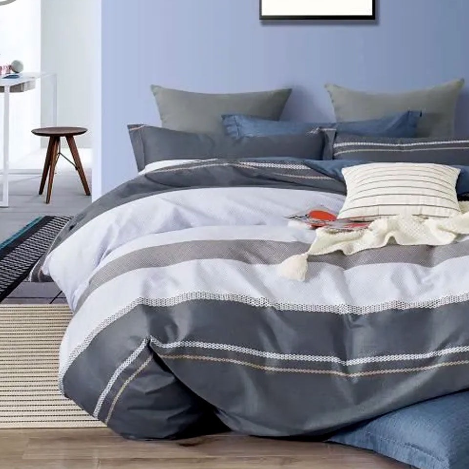Reversible Quilt Cover Set Queen