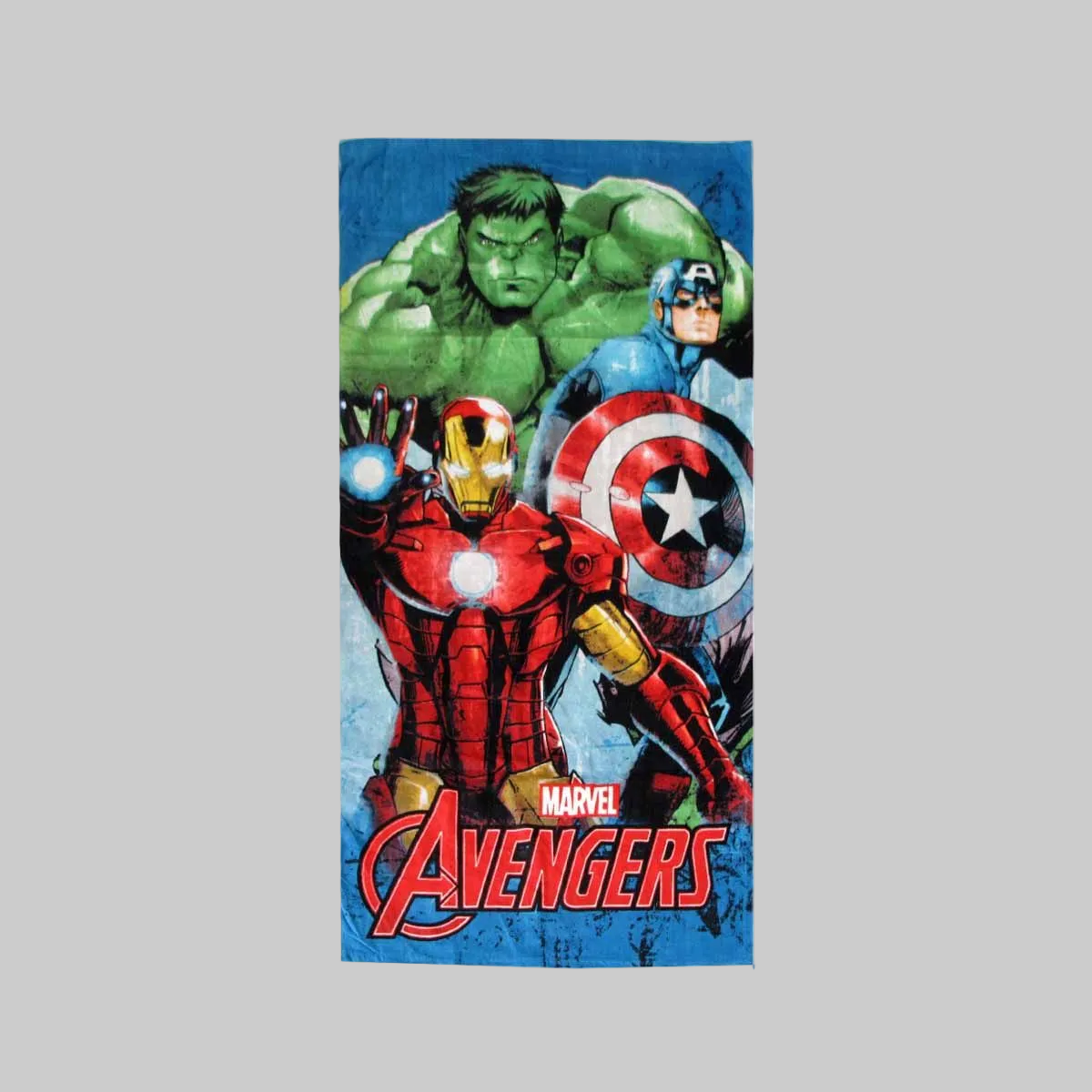 Marvel Avengers Cotton Beach Towel Trio Classic