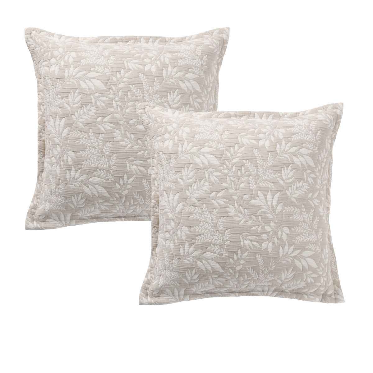 Ameila Stone European Pillowcases 65 x 65cm - Royalratri