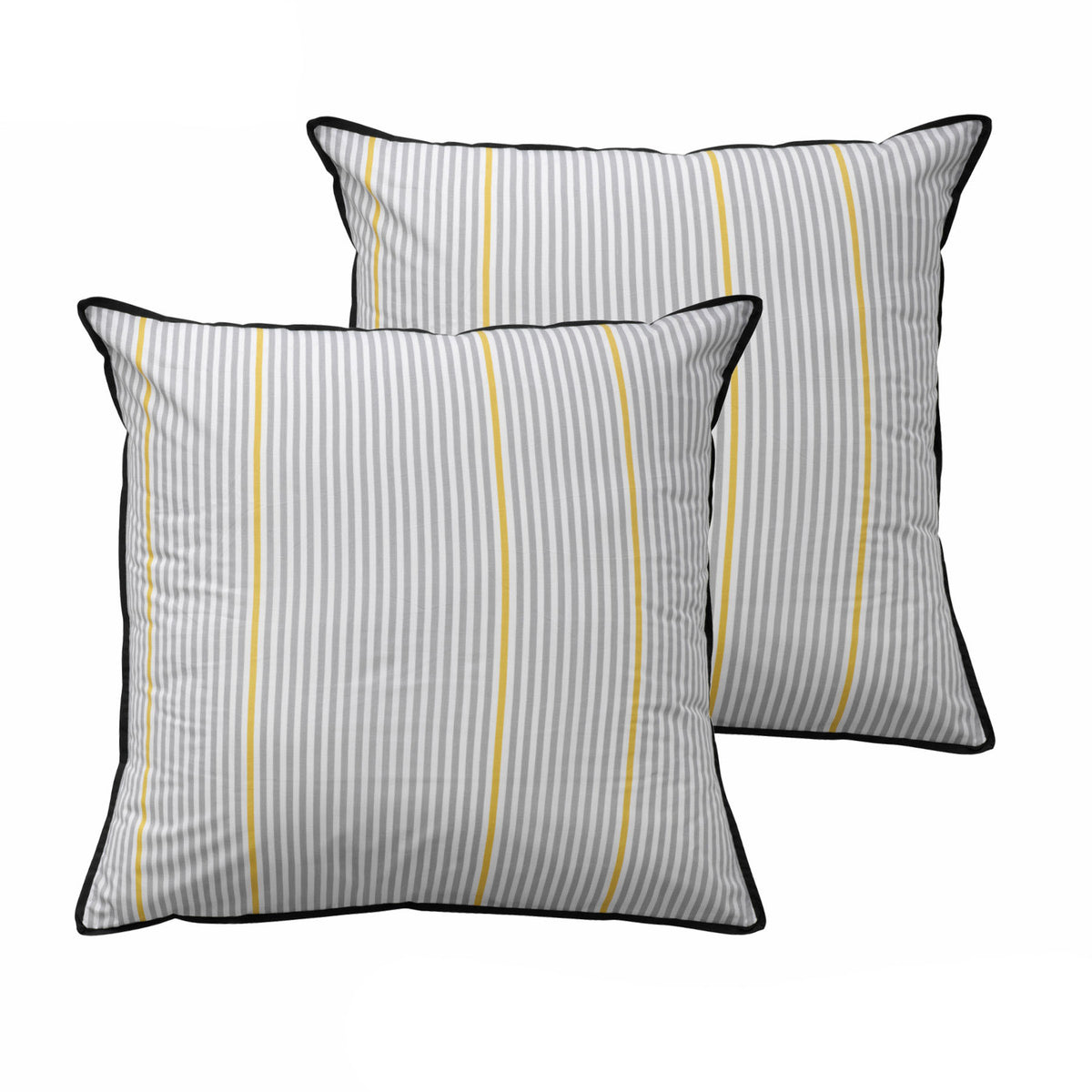 Baxter Grey European Pillowcases - Royalratri
