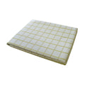 Cotton Grid Checks Oblong Table Cloth Yellow 130 x 180cm - Royalratri