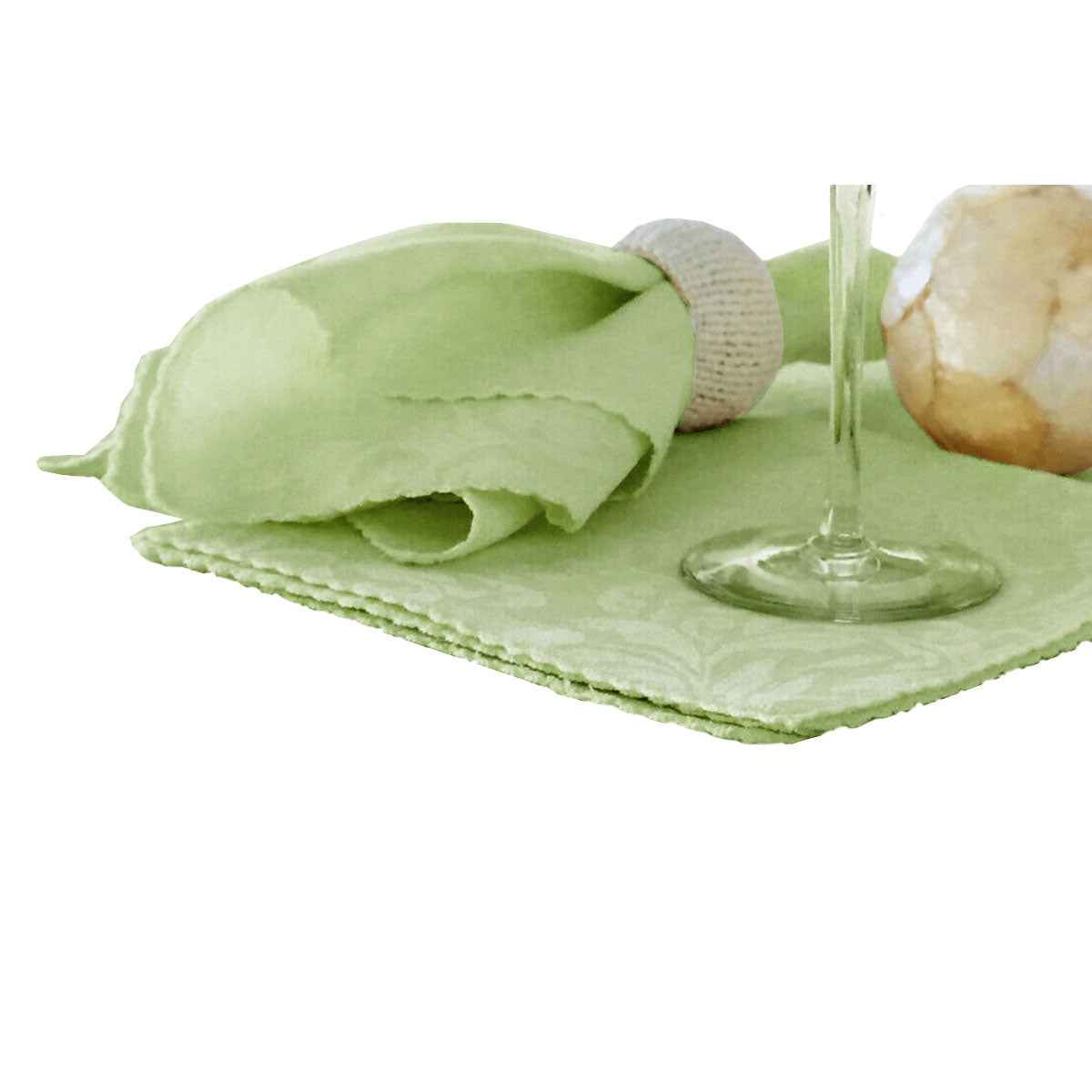Damask Embossed Napkins Seacrest Set of 6 - Royalratri