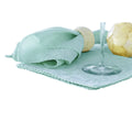 Damask Embossed Napkins Light Turquoise Set of 6 - Royalratri