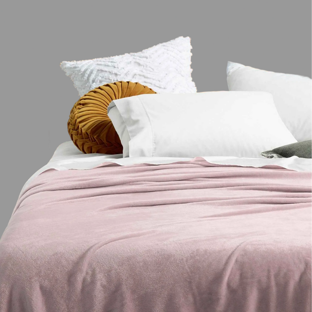Luxury Super Soft Blanket Queen/King Blush