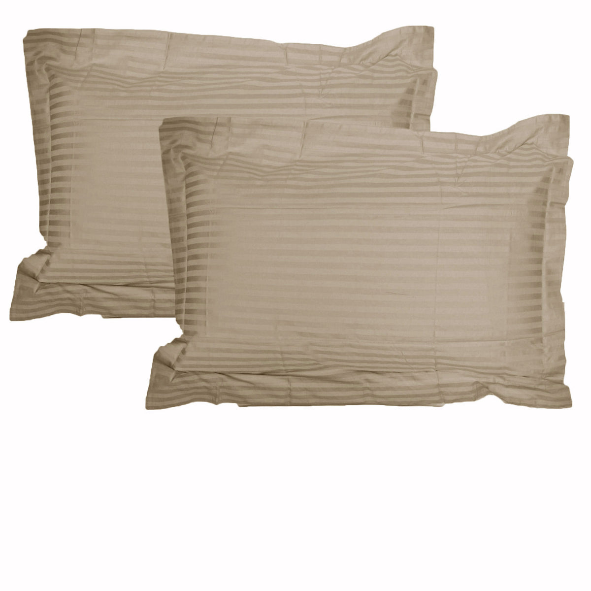 Stripe Jumbo / Queen Pillowcases Linen - Royalratri
