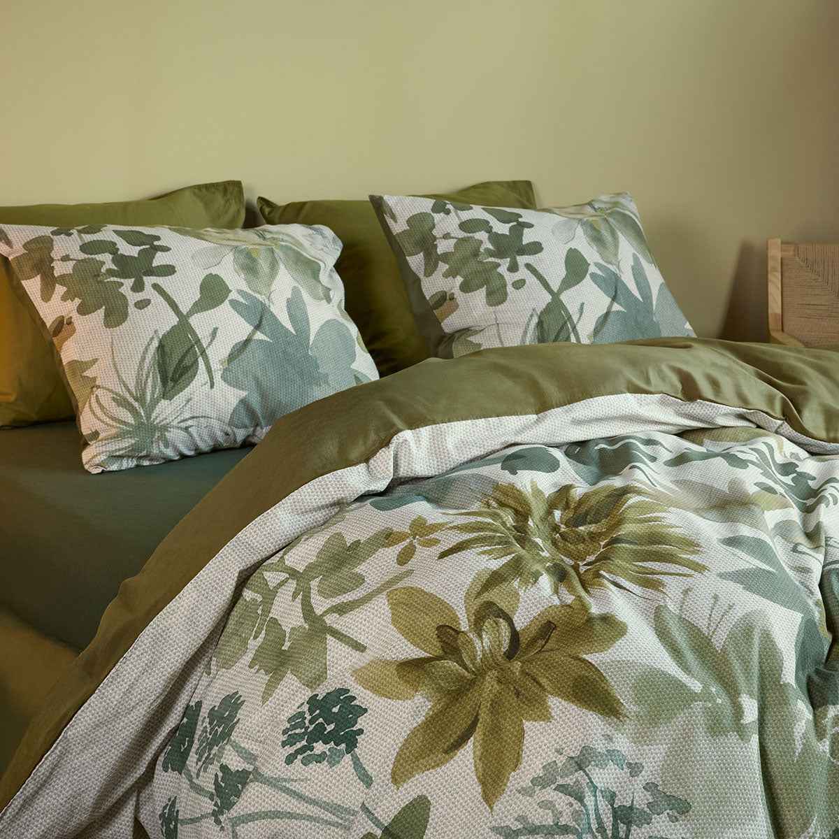 Cotton Percale Quilt Cover Set Queen