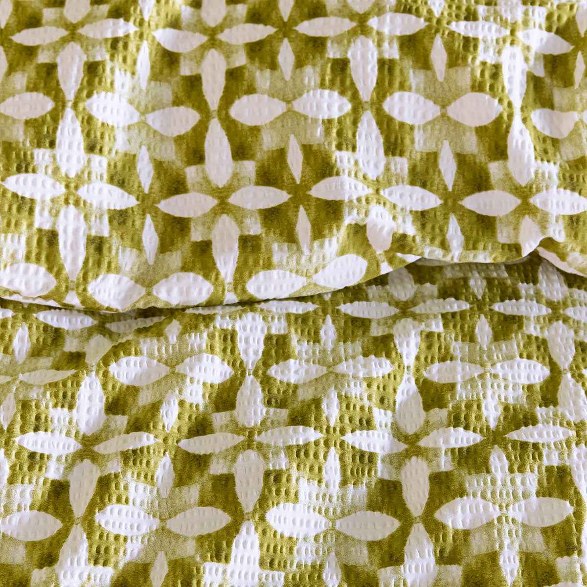 Seersucker Cotton Quilt Cover Set King