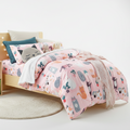 Kids Miaow Glow Dark Quilt Cover Set Single