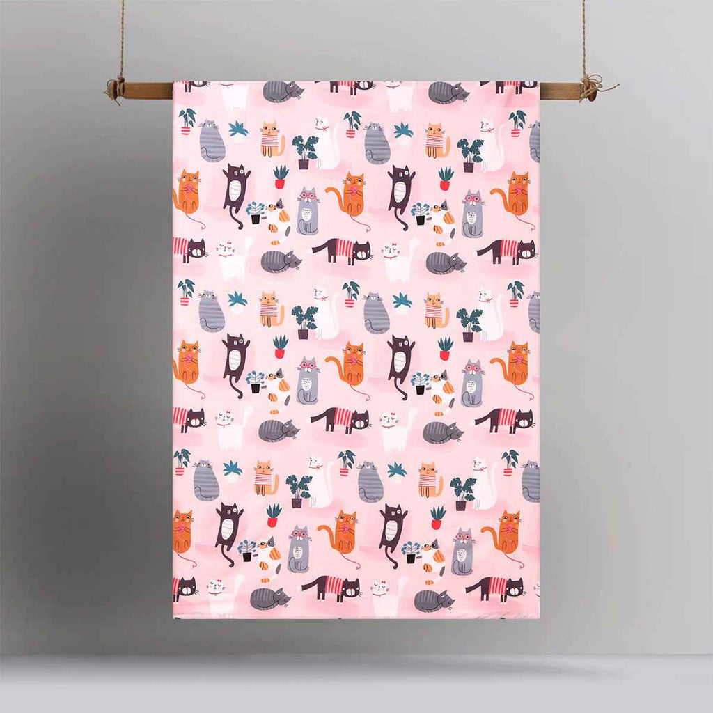 Kids Miaow Glow Dark Quilt Cover Set Single