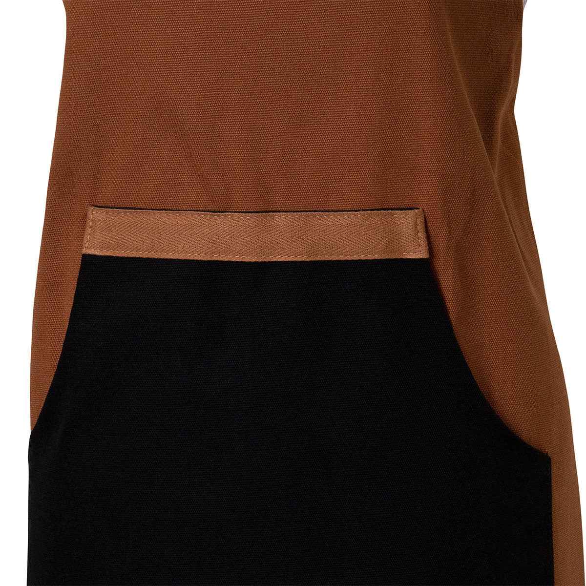 Apron 83 x 68 cm Ginger & Black - Royalratri