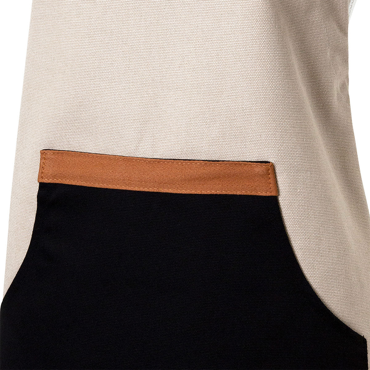 Apron 83 x 68 cm Sandstone & Black - Royalratri