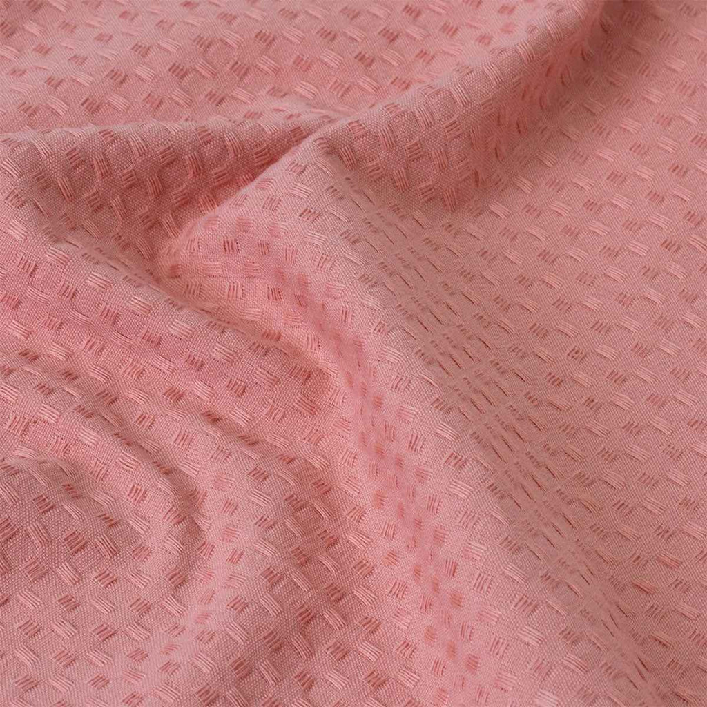 J Elliot Home Waffle Tea Towels Clay Pink Set of 4 - Royalratri