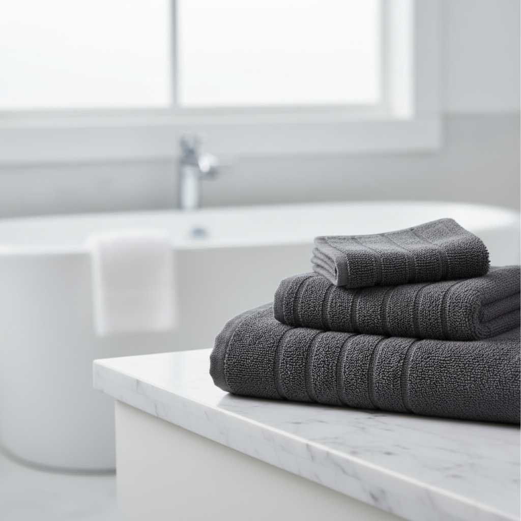 Luxury 4 Piece Bath Towel Set