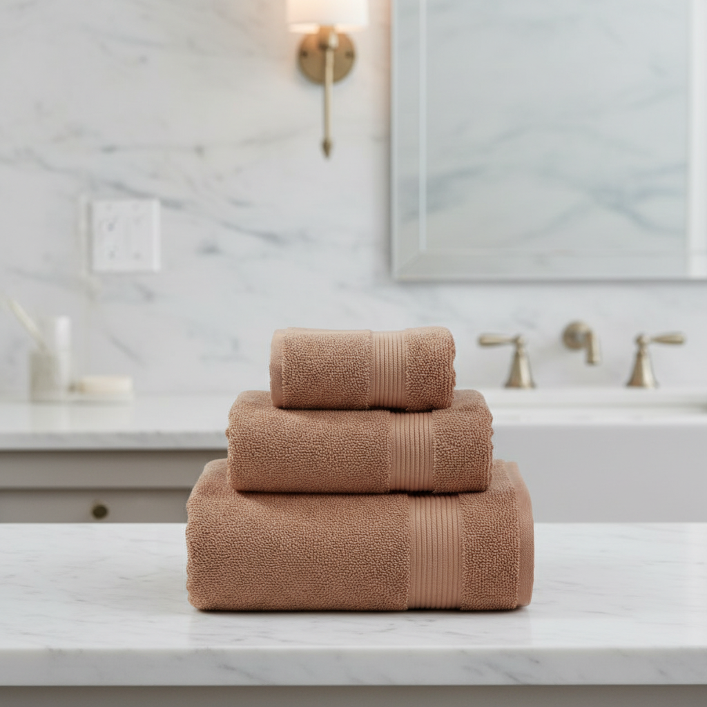 Luxury 4 Piece Bath Towel Set