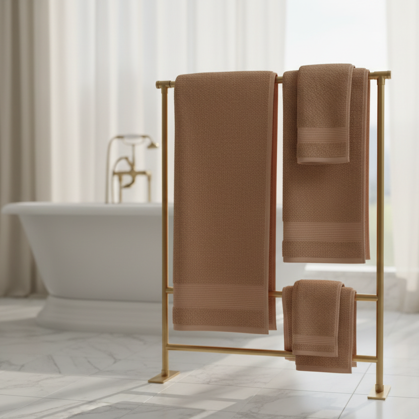 Luxury 4 Piece Bath Towel Set