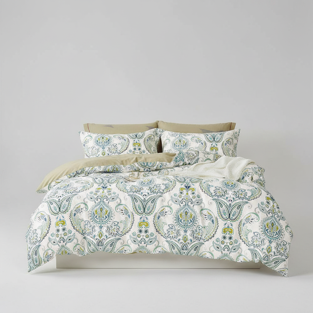 Yarmin Moroccan Cotton Sateen Quilt Cover Set King