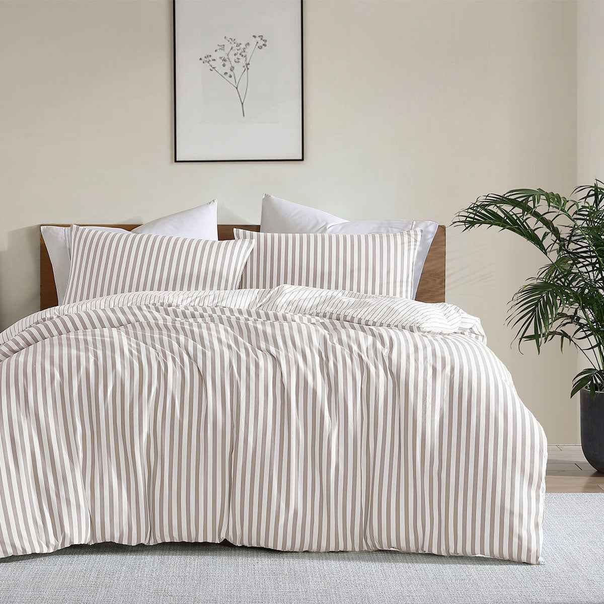 Reversible Quilt Cover Set Queen